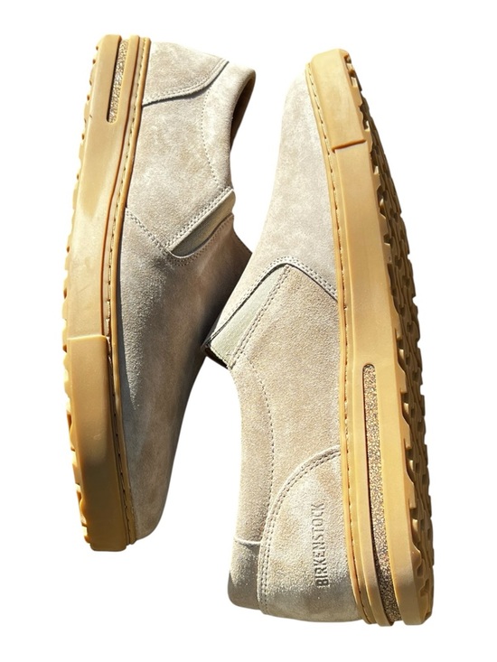 NWT Birkenstock Oswego Men’s Size 13 Suede Slip On Casual Shoes Sandcastle EU 46 main image 5